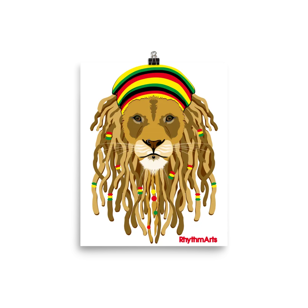 RhythmArts -ZionLion- Photo paper poster