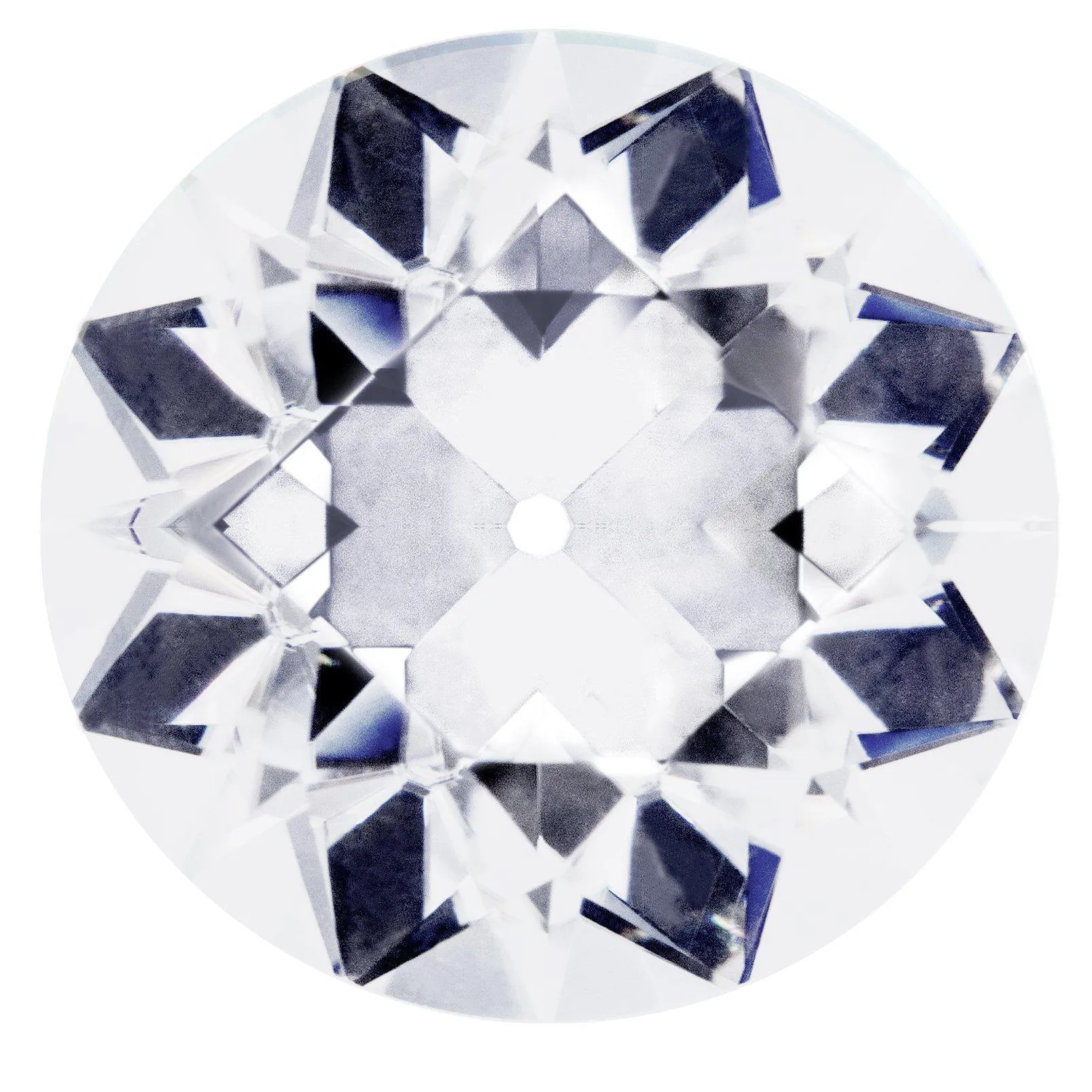 Round Old European Cut (OEC) Heirloom FAB Moissanite Loose Stone