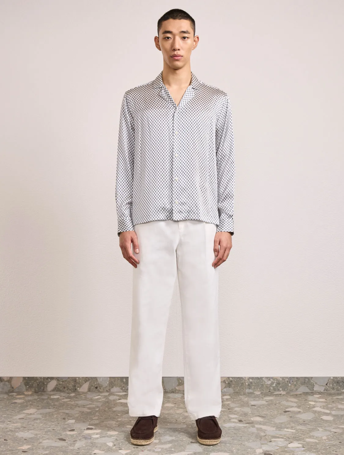 SAFRA SILK SHIRT