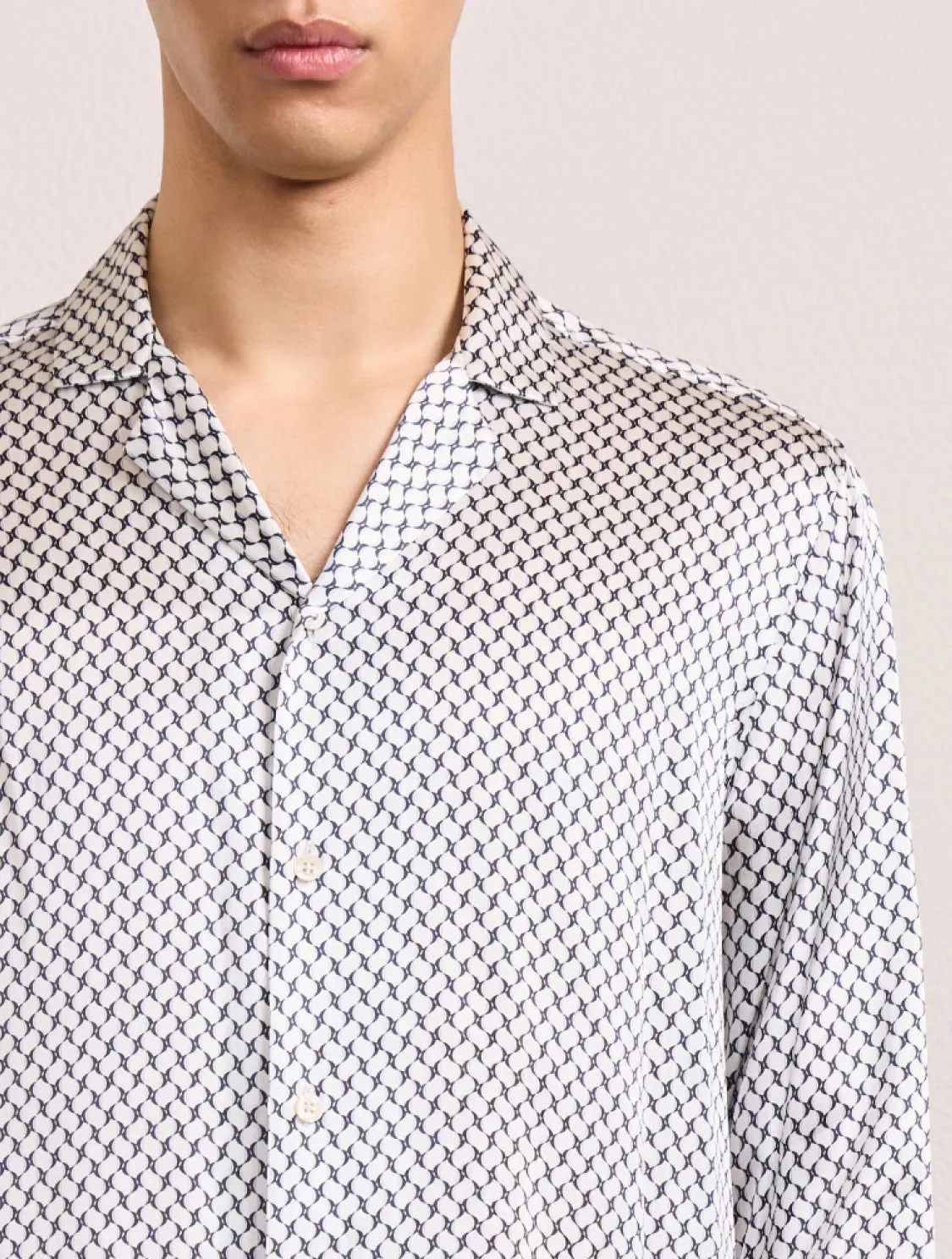 SAFRA SILK SHIRT