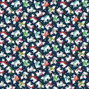 Santa Express - Polar Bears - Navy