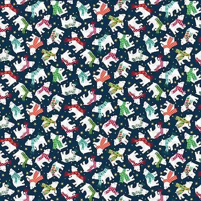 Santa Express - Polar Bears - Navy