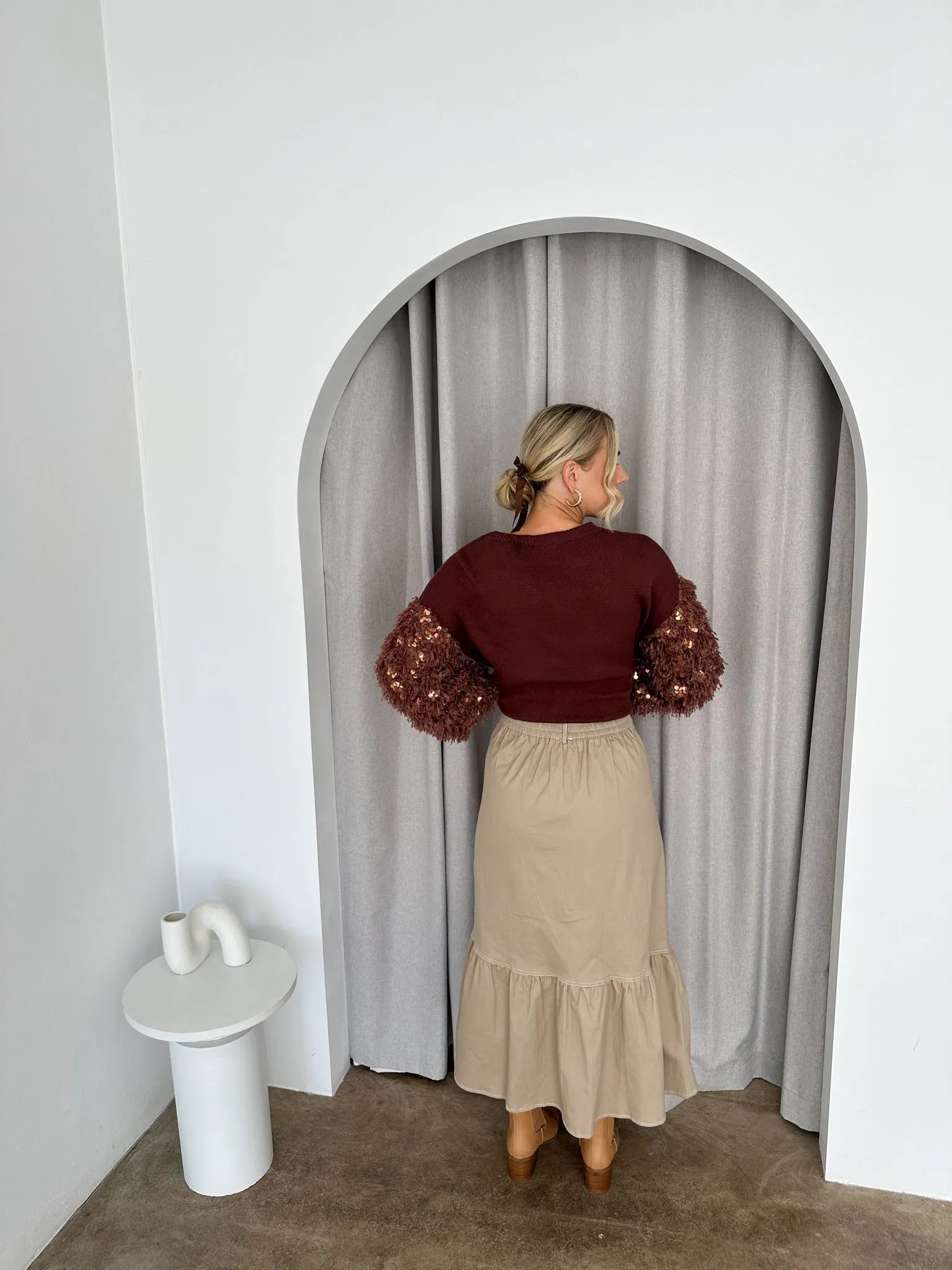Scout Skirt -Beige