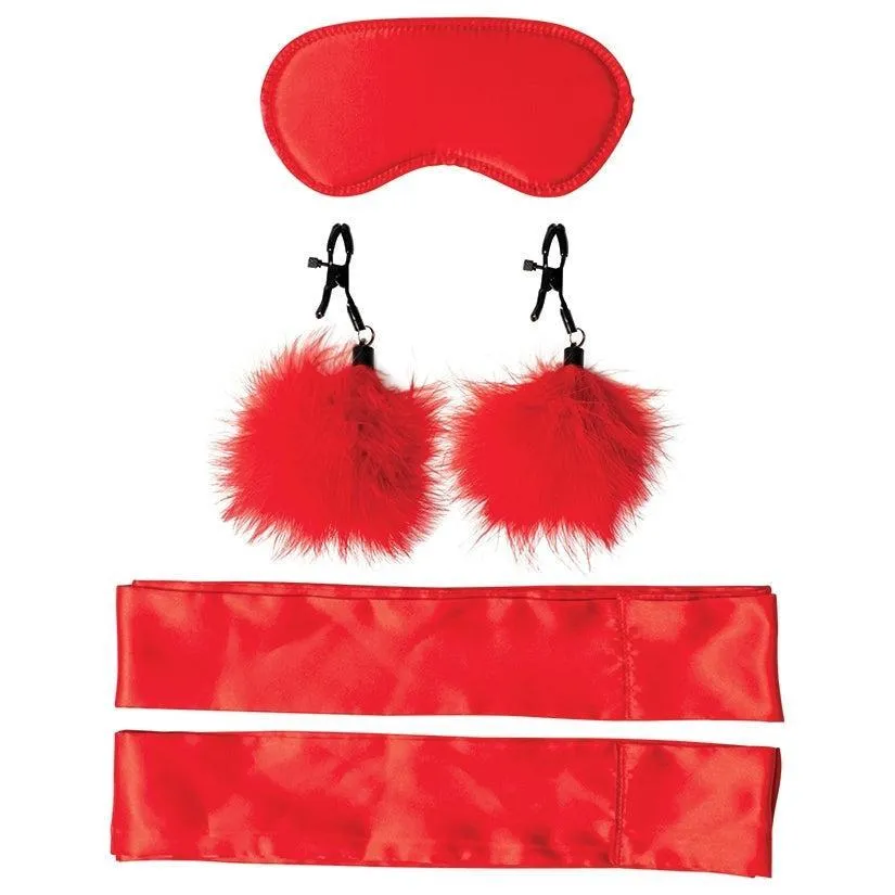 Sex & Mischief Amor Beginner Red Bondage Kit