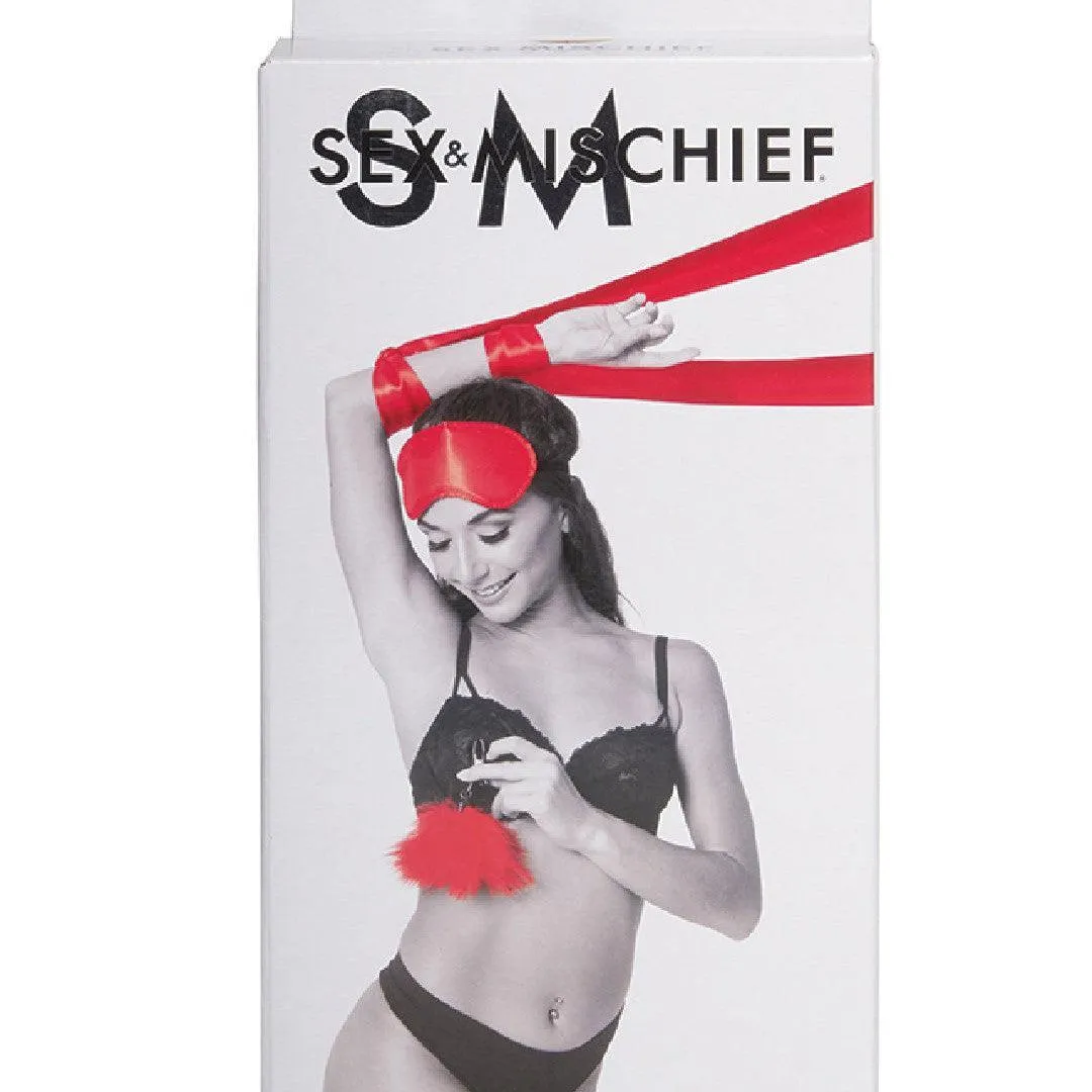 Sex & Mischief Amor Beginner Red Bondage Kit