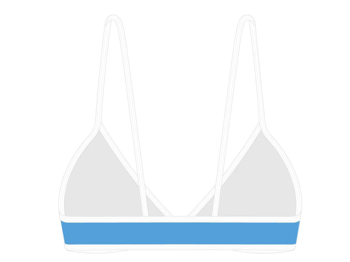 Shore Blue Fitted Top II