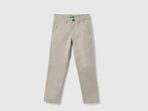 Solid Regular Fit Trousers