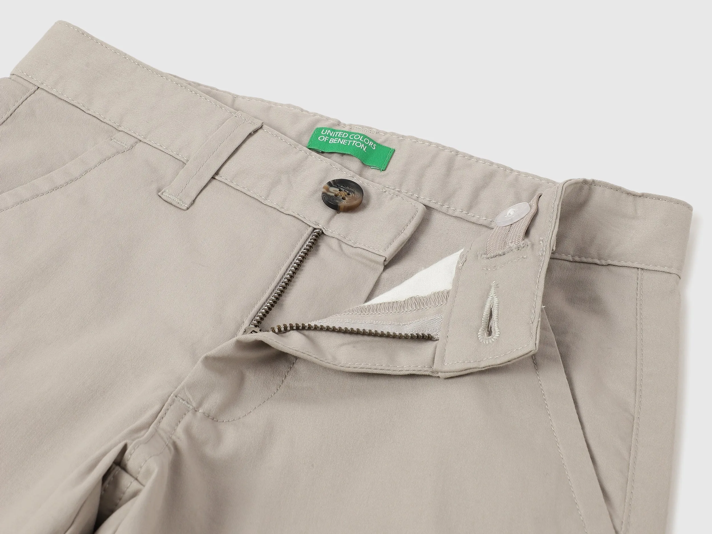 Solid Regular Fit Trousers