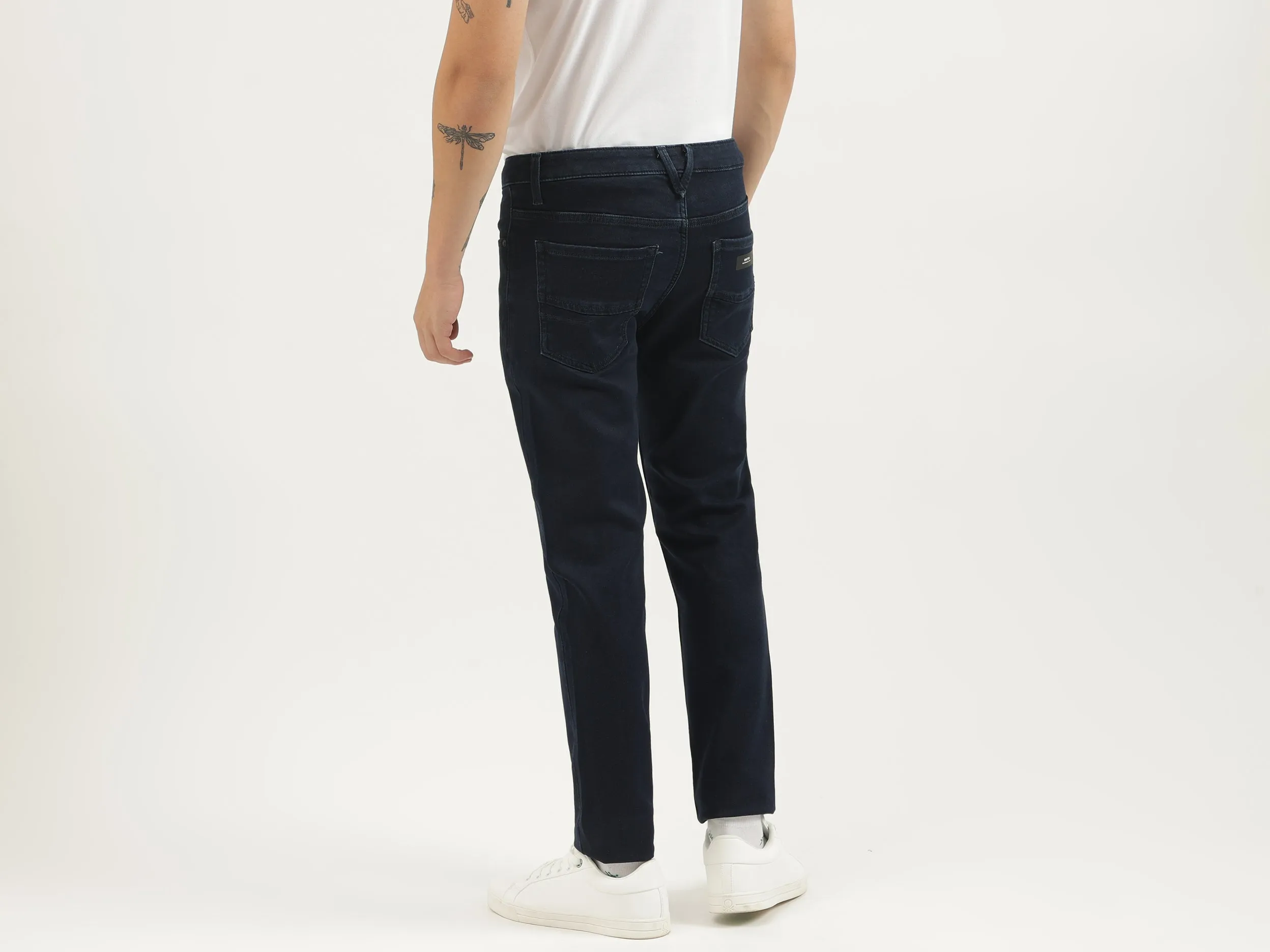 Solid Slim Fit Jeans