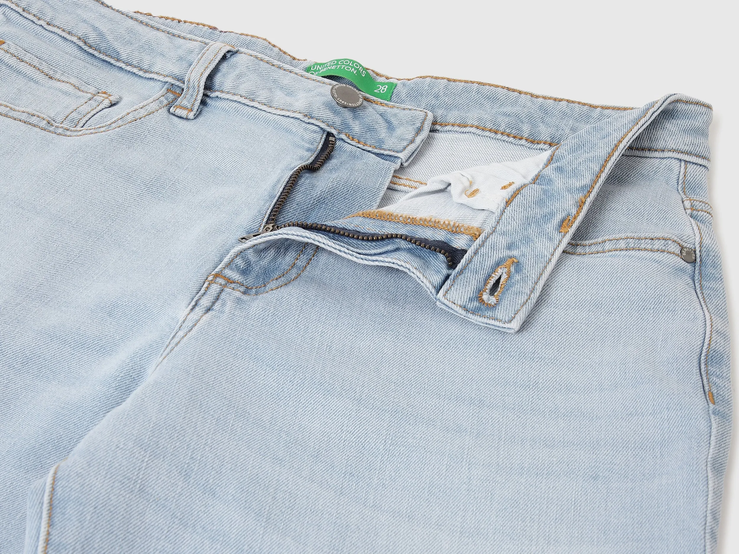 Solid Straight Fit Jeans
