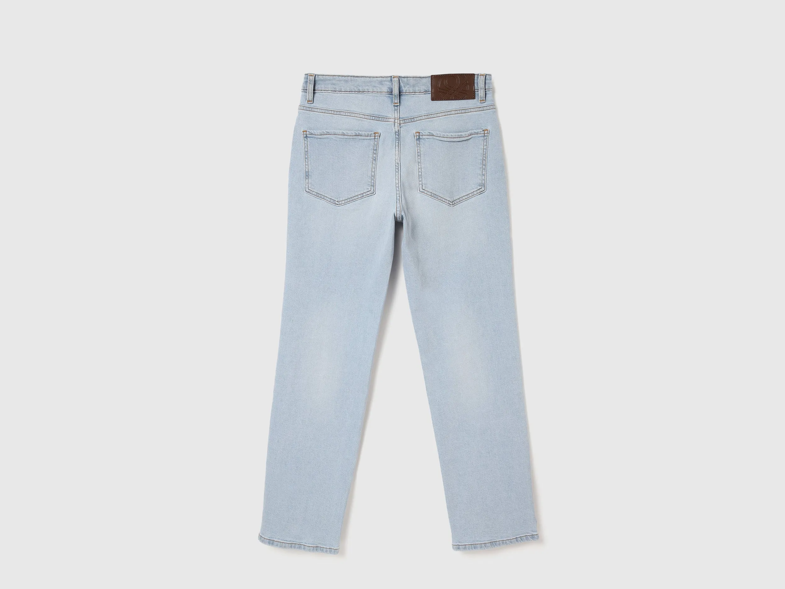 Solid Straight Fit Jeans