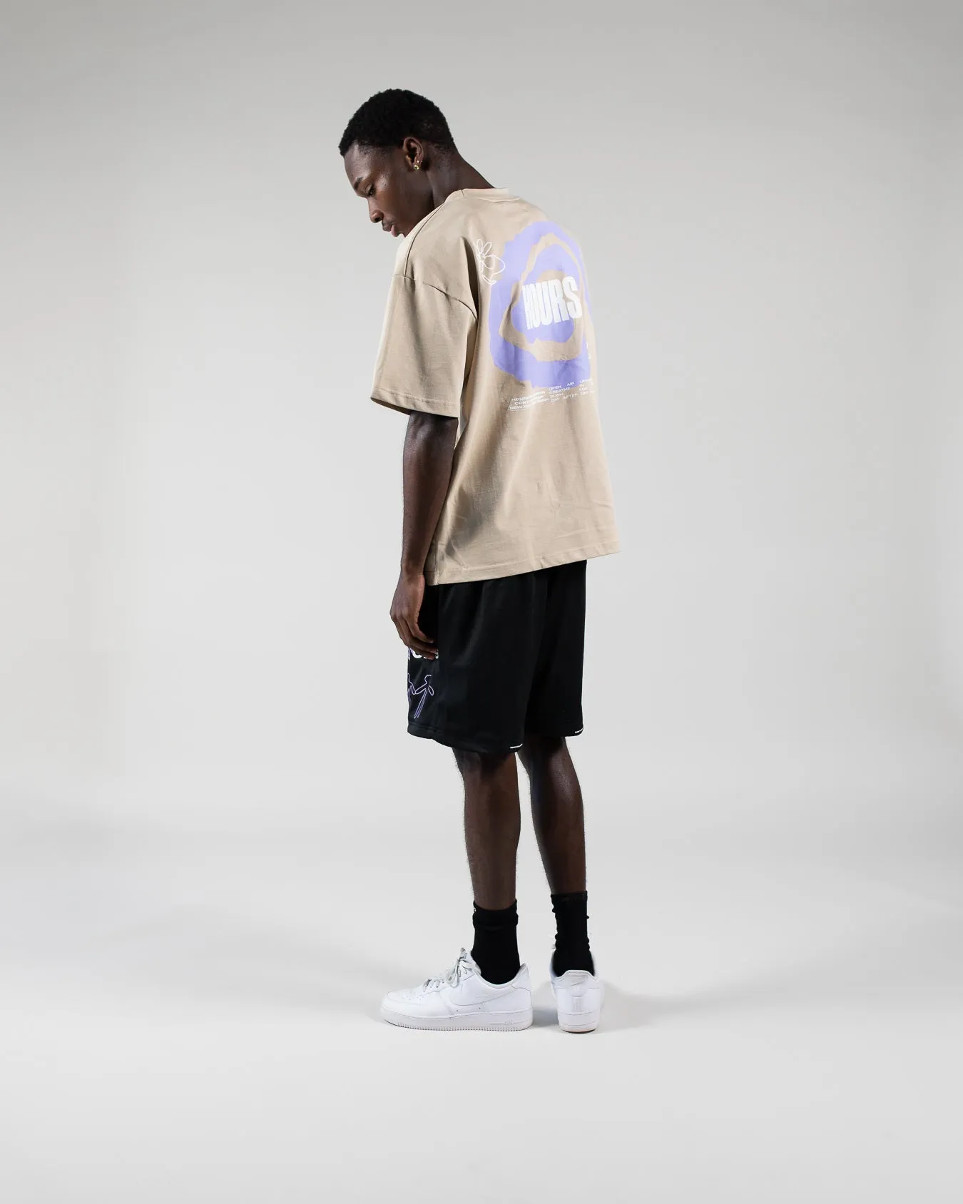 Spiral T-Shirt - Sand