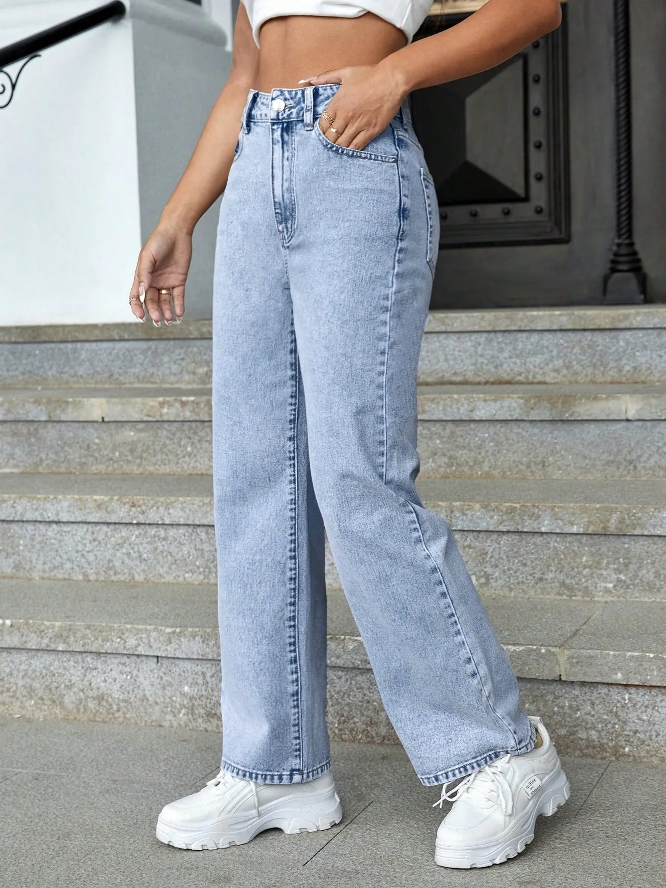 Statement Straight Fit Denim