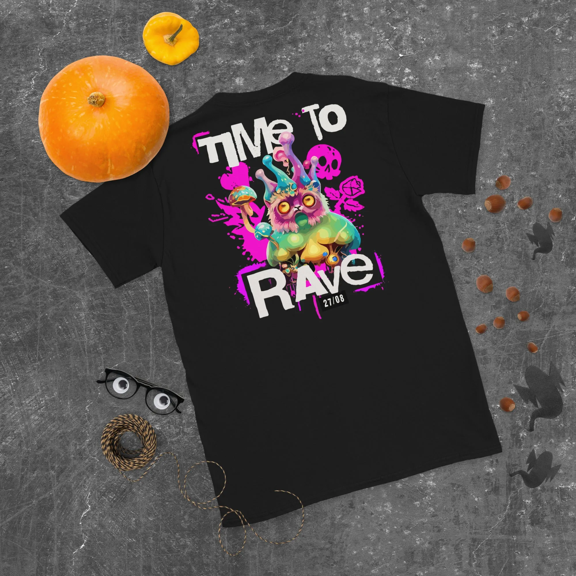 Techno T-Shirt | Time to Rave Organism
