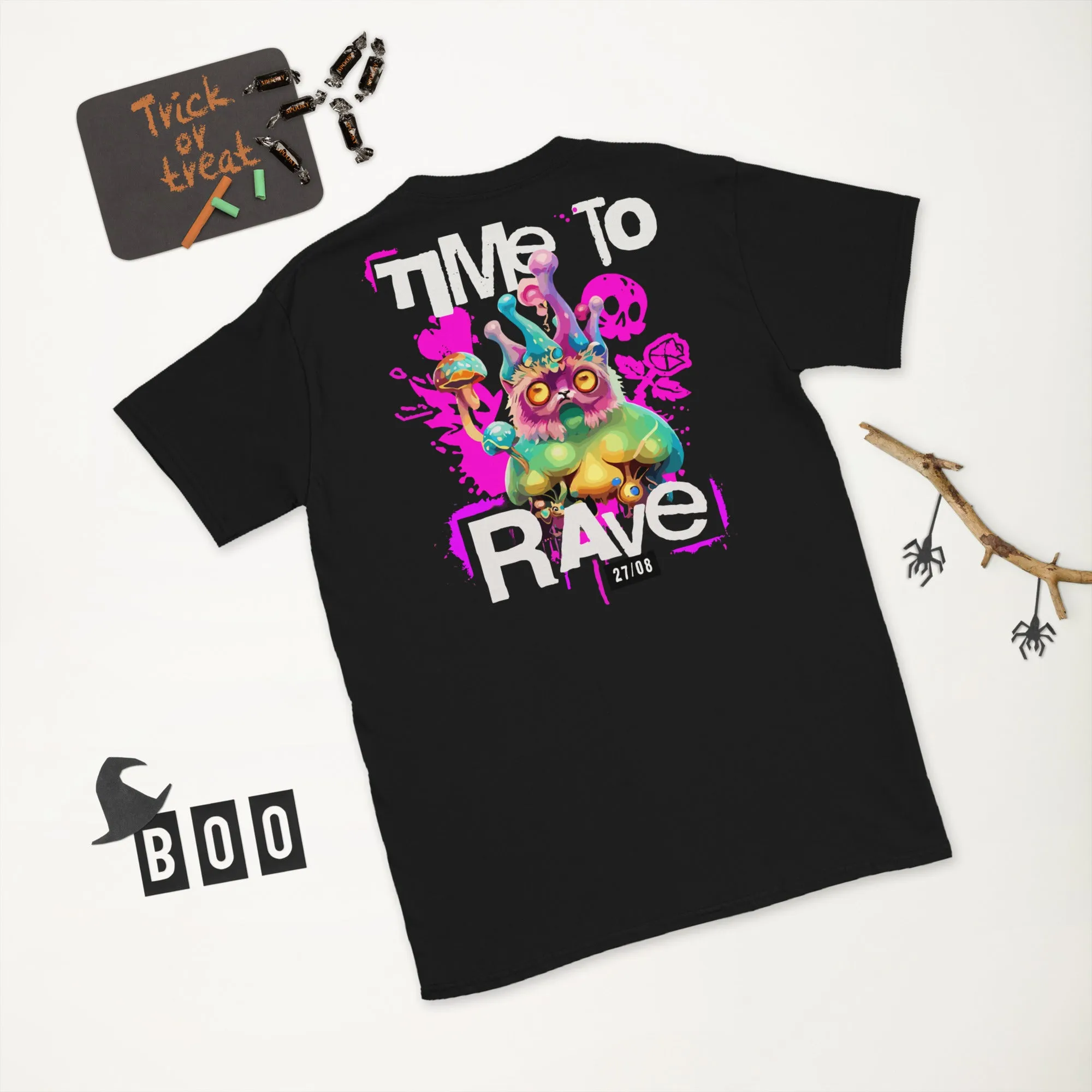 Techno T-Shirt | Time to Rave Organism