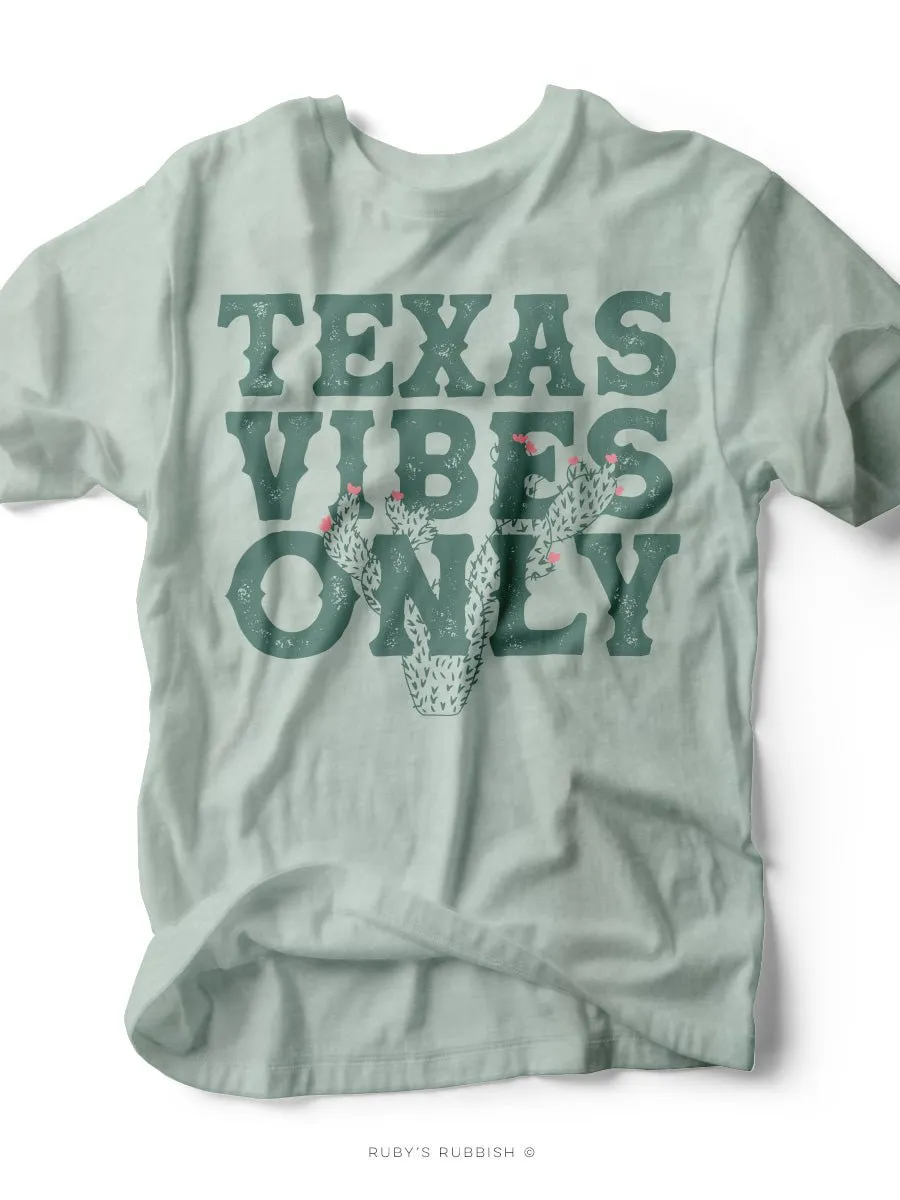 Texas Vibes Only | Southern Women's T-Shirt | Ruby’s Rubbish®