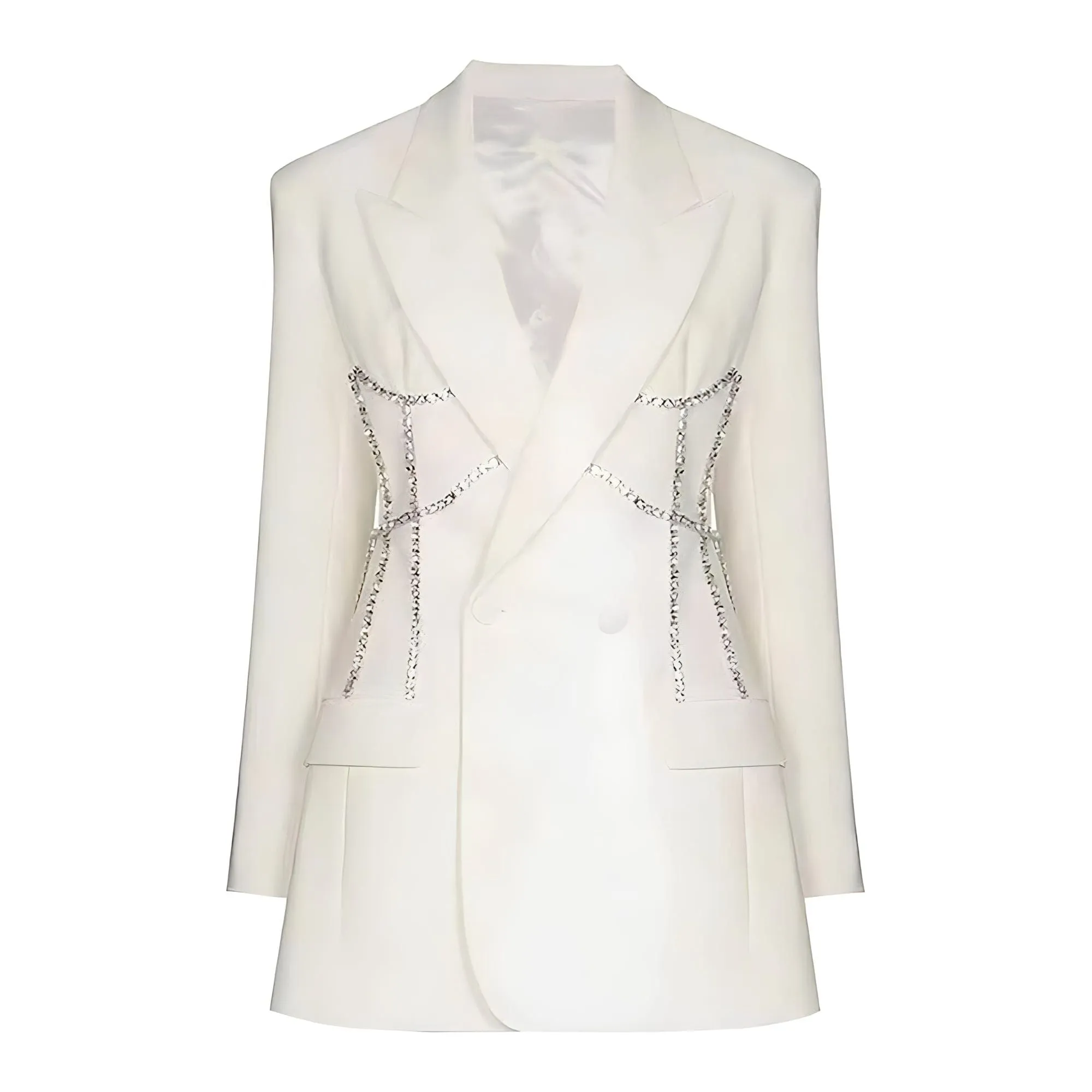 The Chandelier Long Sleeve Blazer - Multiple Colors