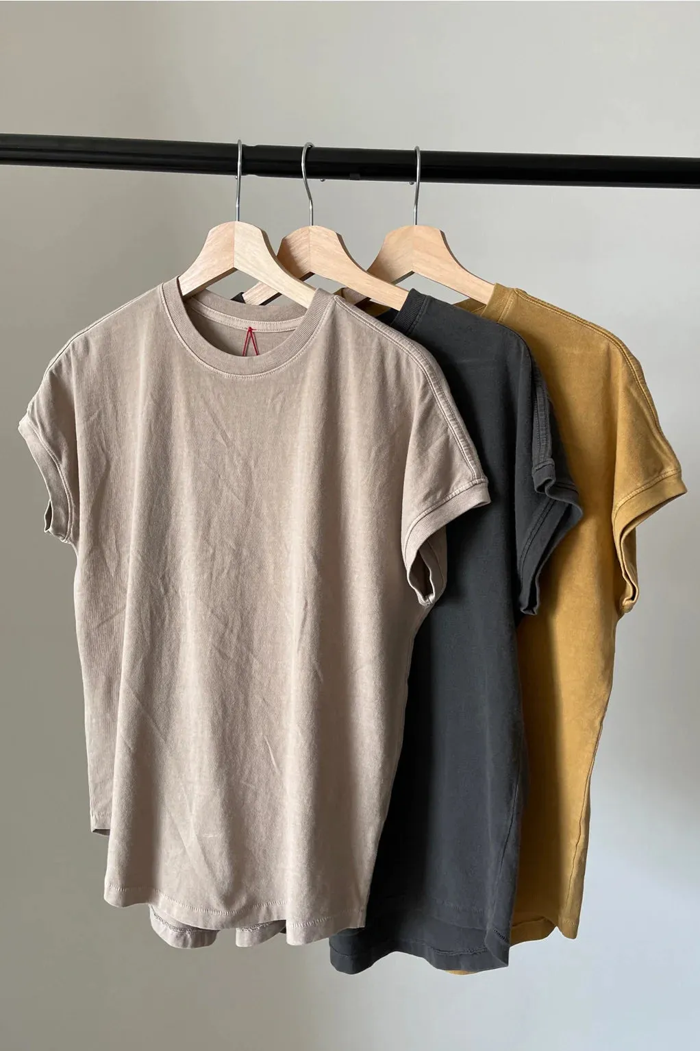 The Ease Tee by Le Bon Shoppe - Rice