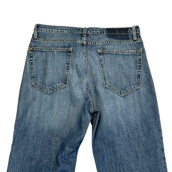 The Great Relaxed Nerd Cropped Flare Jeans