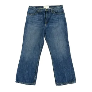 The Great Relaxed Nerd Cropped Flare Jeans