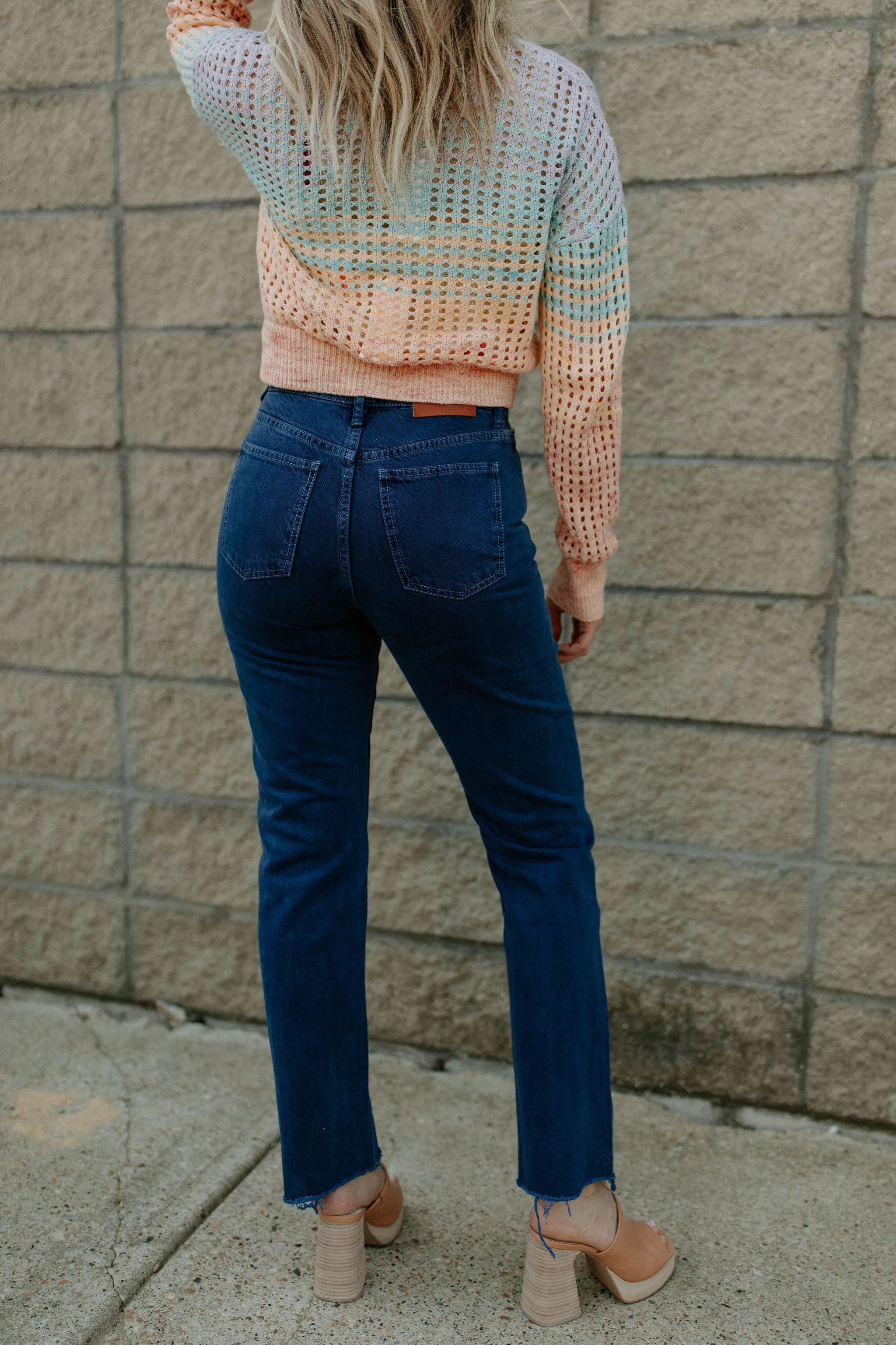 The Willa Vintage Mom Fit Jeans - Ultramarine