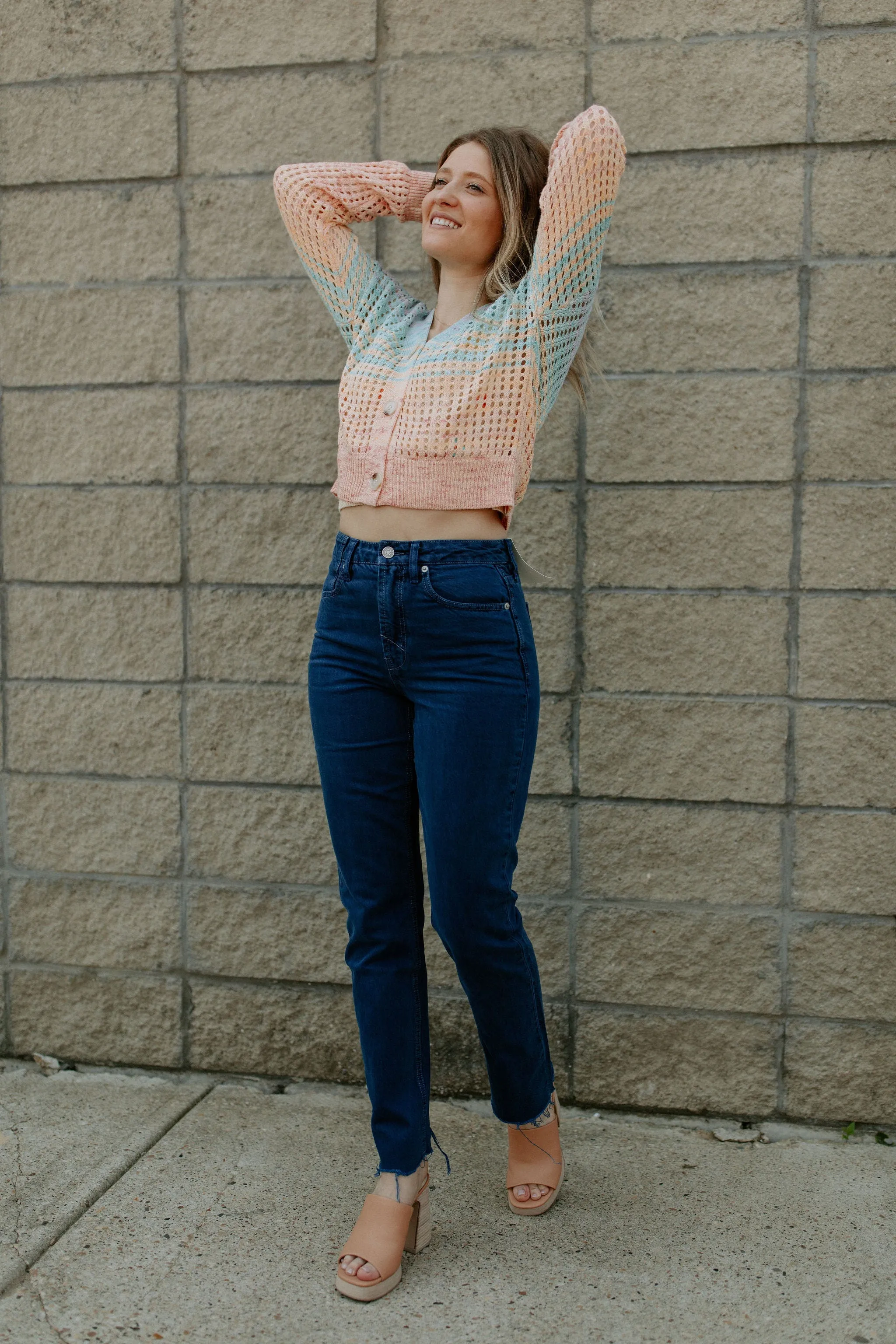 The Willa Vintage Mom Fit Jeans - Ultramarine
