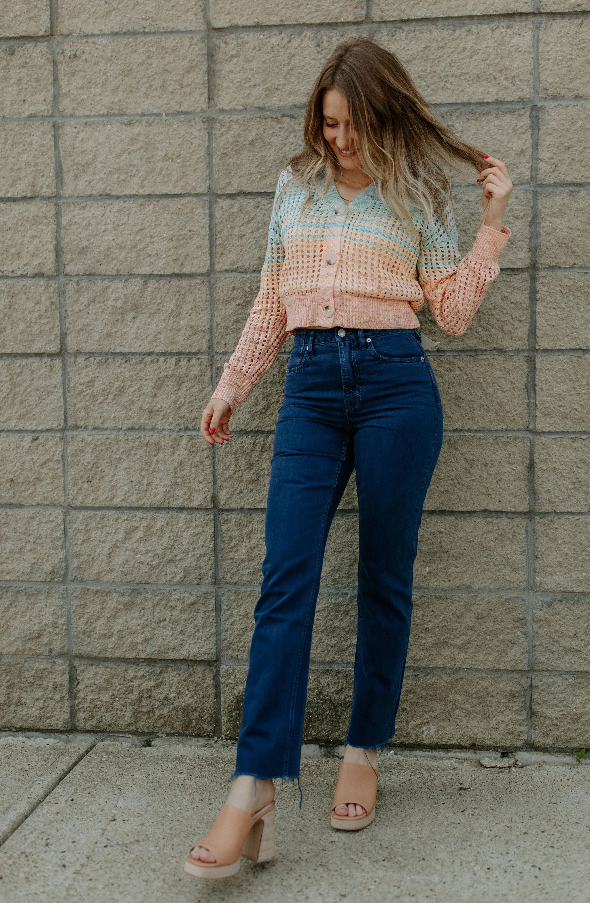 The Willa Vintage Mom Fit Jeans - Ultramarine