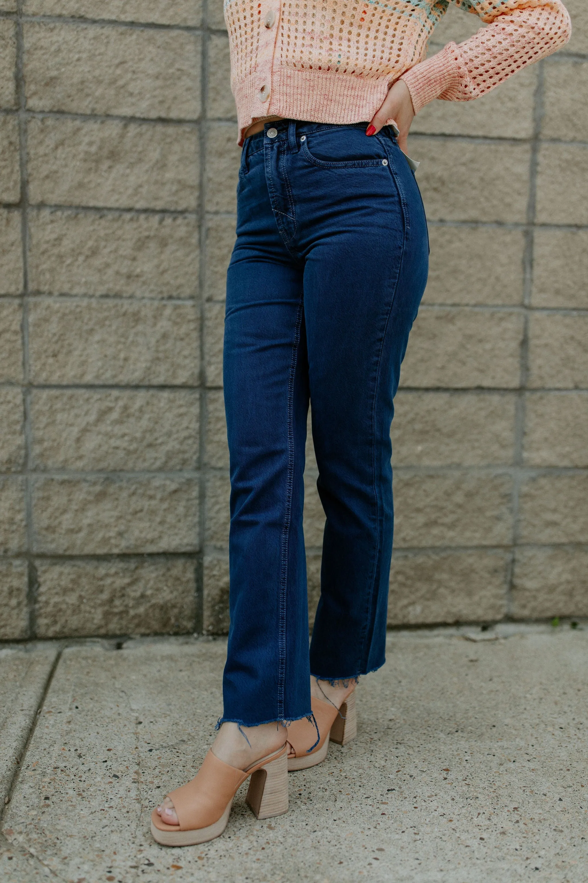 The Willa Vintage Mom Fit Jeans - Ultramarine