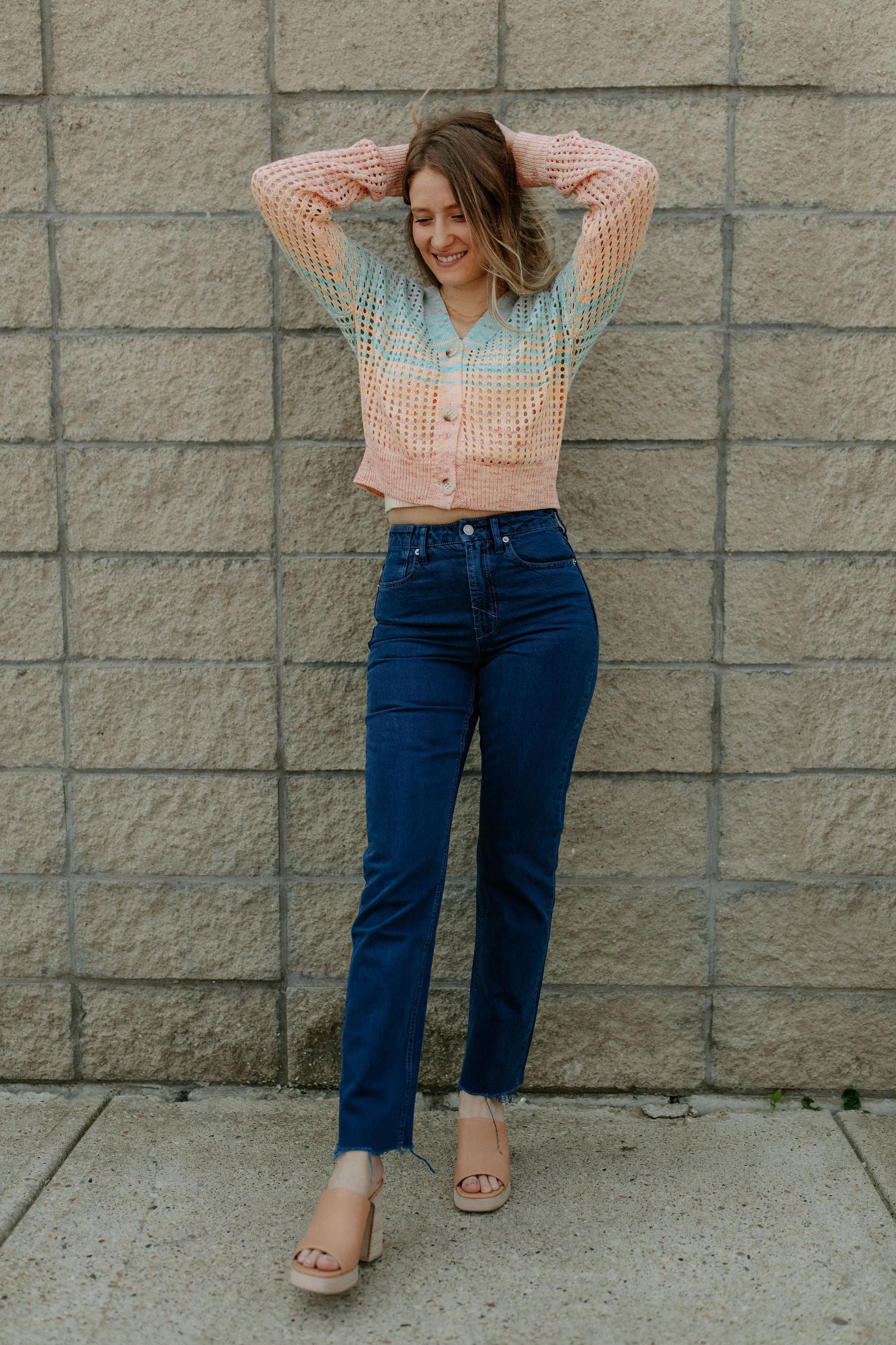The Willa Vintage Mom Fit Jeans - Ultramarine