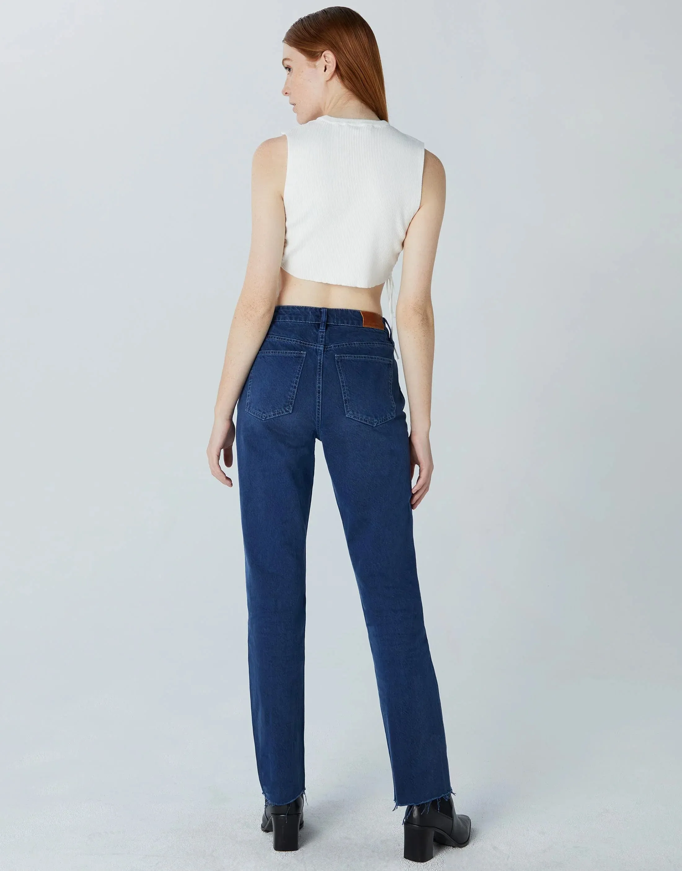 The Willa Vintage Mom Fit Jeans - Ultramarine