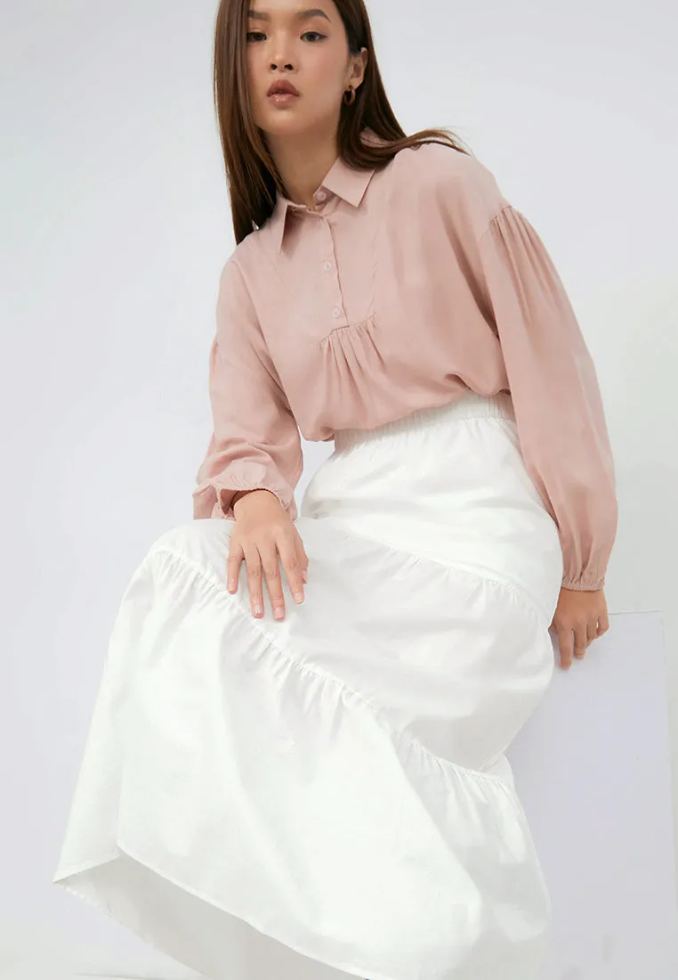 Tiered Maxi Skirt