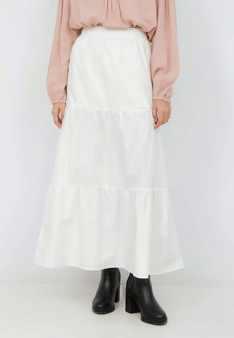 Tiered Maxi Skirt