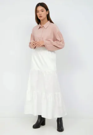 Tiered Maxi Skirt