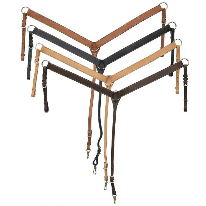 TK25-503--Chestnut Breastcollar Smooth Plain