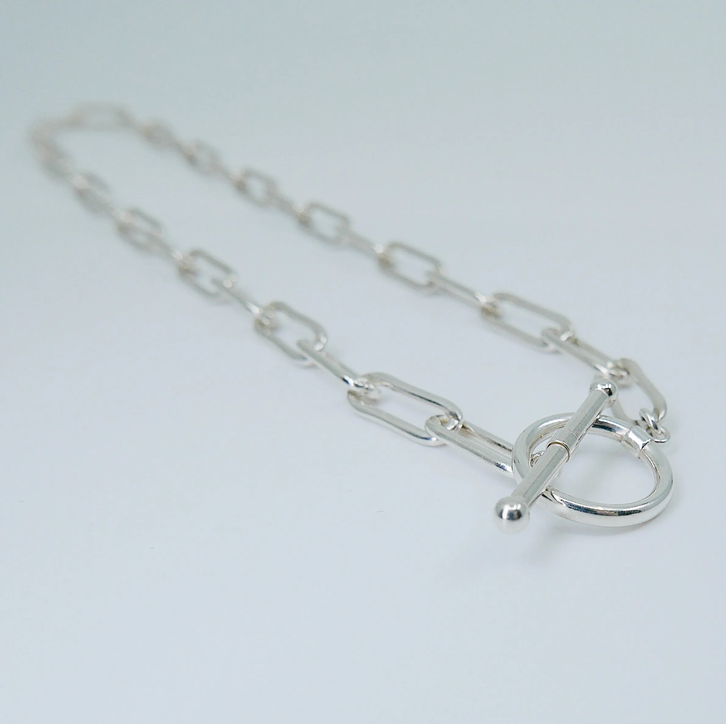 Toggle Chain Choker Necklace
