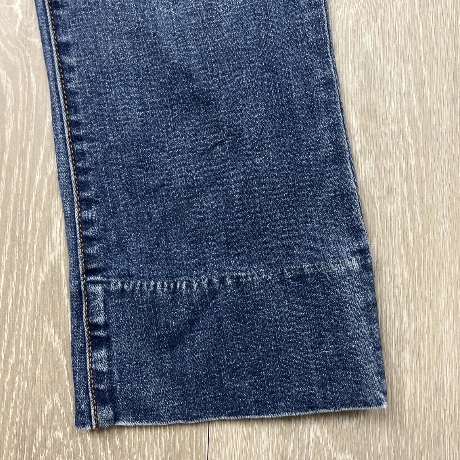Tory Burch Womens Cropped Denim Blue Jeans Size 26