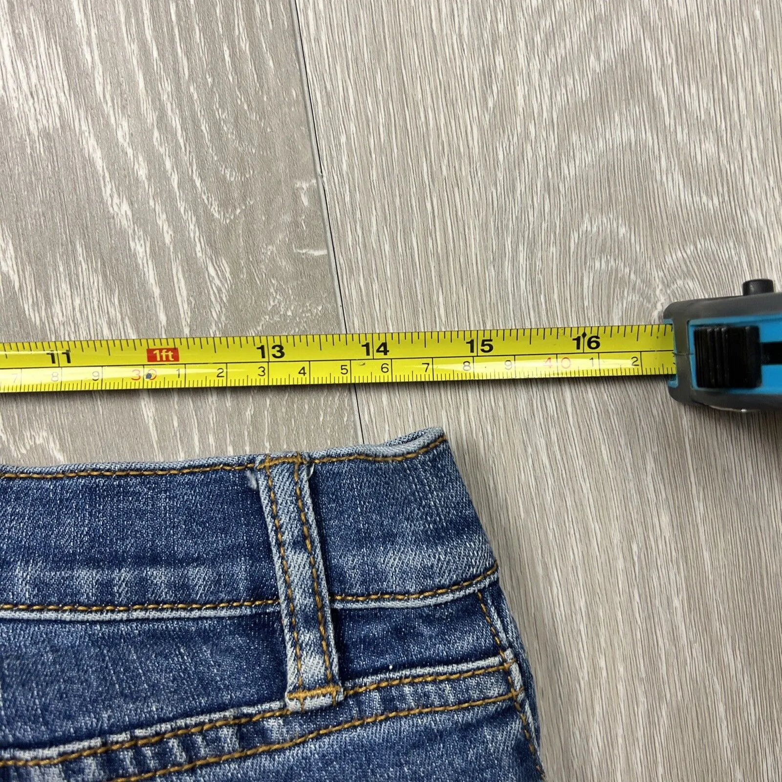 Tory Burch Womens Cropped Denim Blue Jeans Size 26