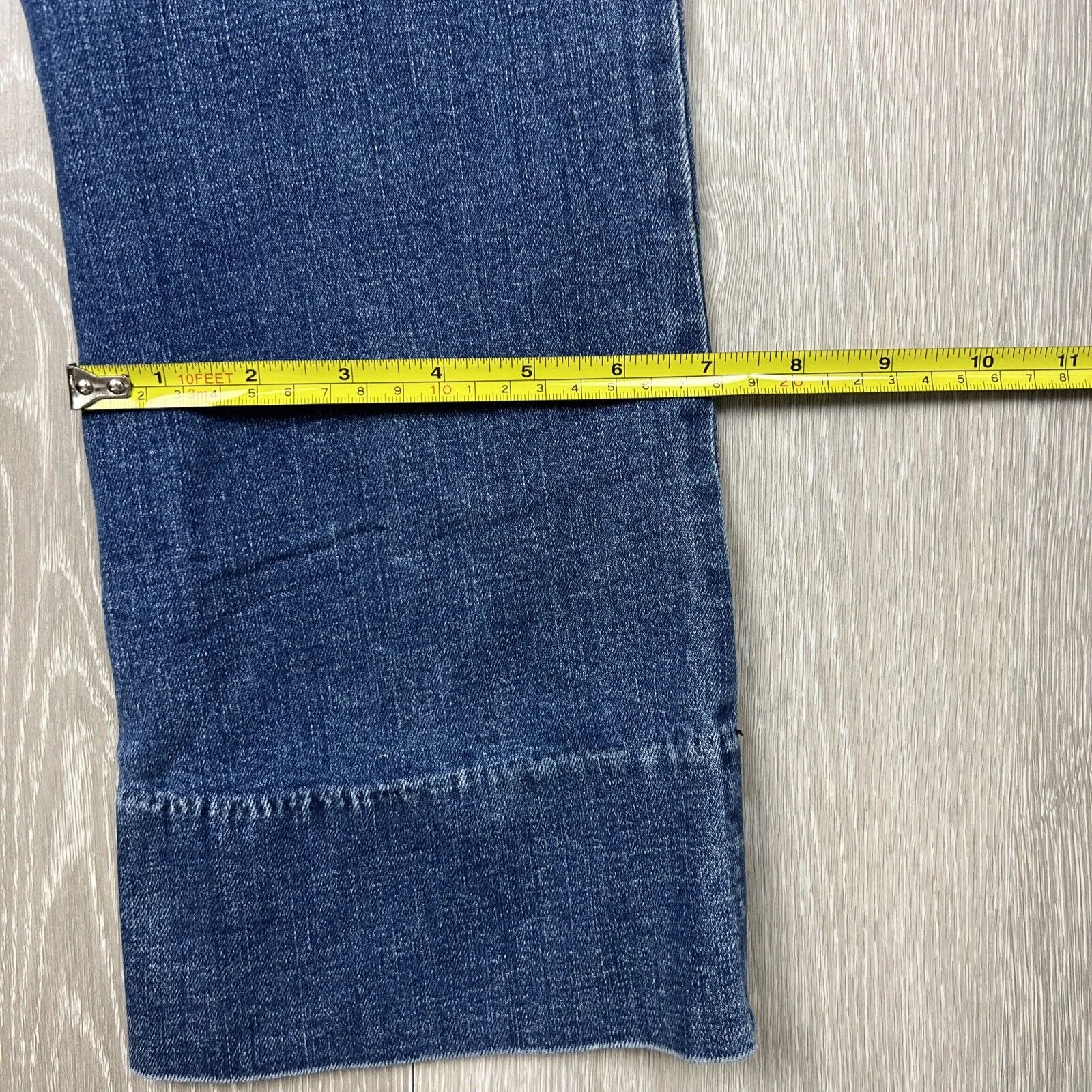 Tory Burch Womens Cropped Denim Blue Jeans Size 26