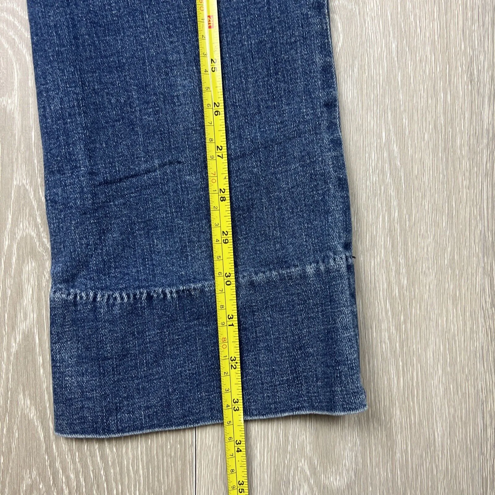 Tory Burch Womens Cropped Denim Blue Jeans Size 26