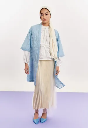 Tulle Maxi Skirt Ecru