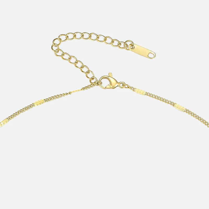 UNCUT PEARL CHOKER NECKLACE
