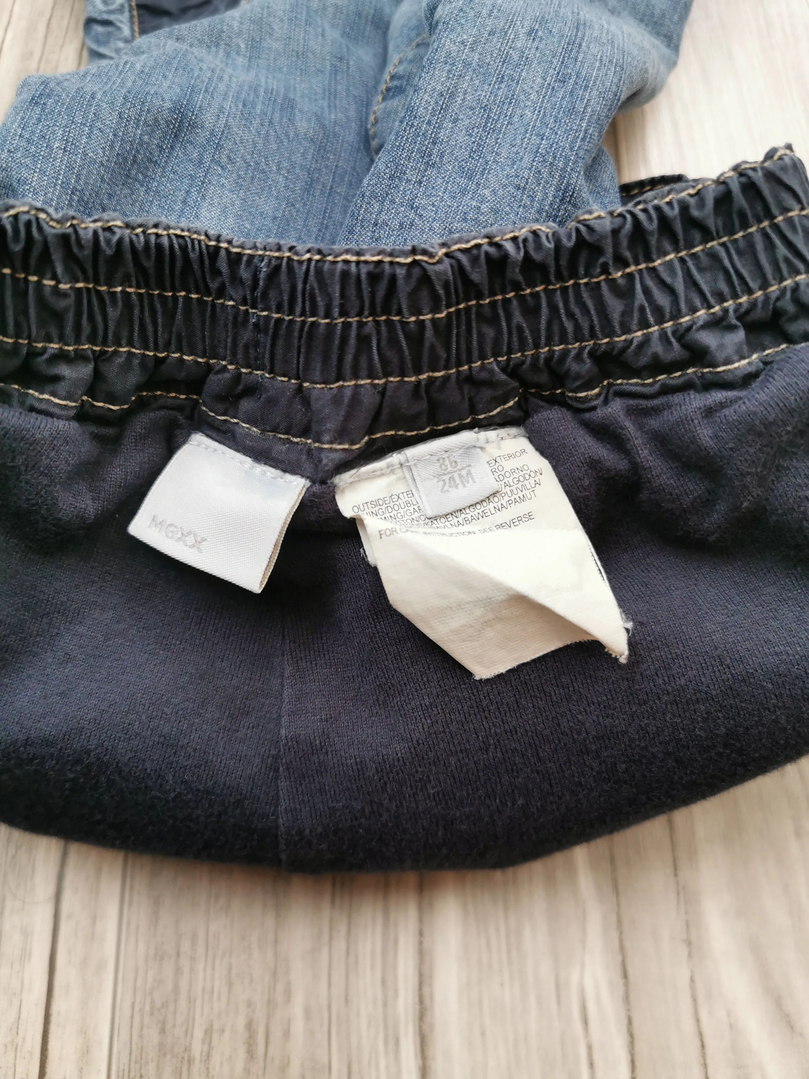 UNISEX SIZE 2 YEARS - MEXX, Soft Cotton Lined Fall / Winter Jeans VGUC B48