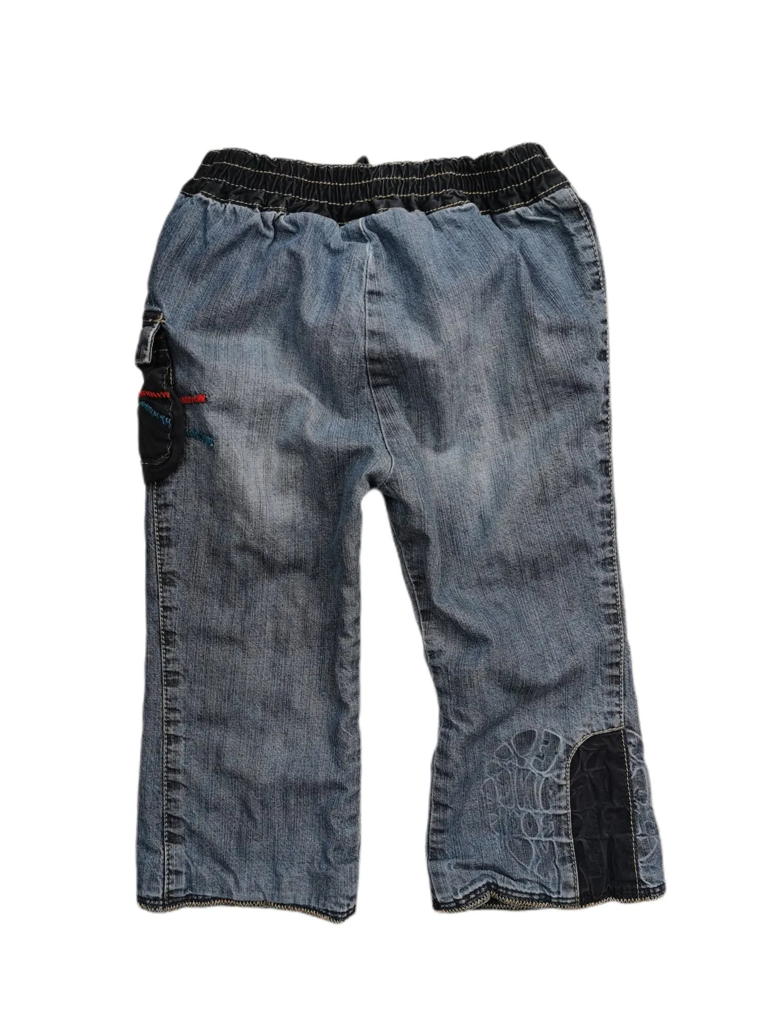 UNISEX SIZE 2 YEARS - MEXX, Soft Cotton Lined Fall / Winter Jeans VGUC B48