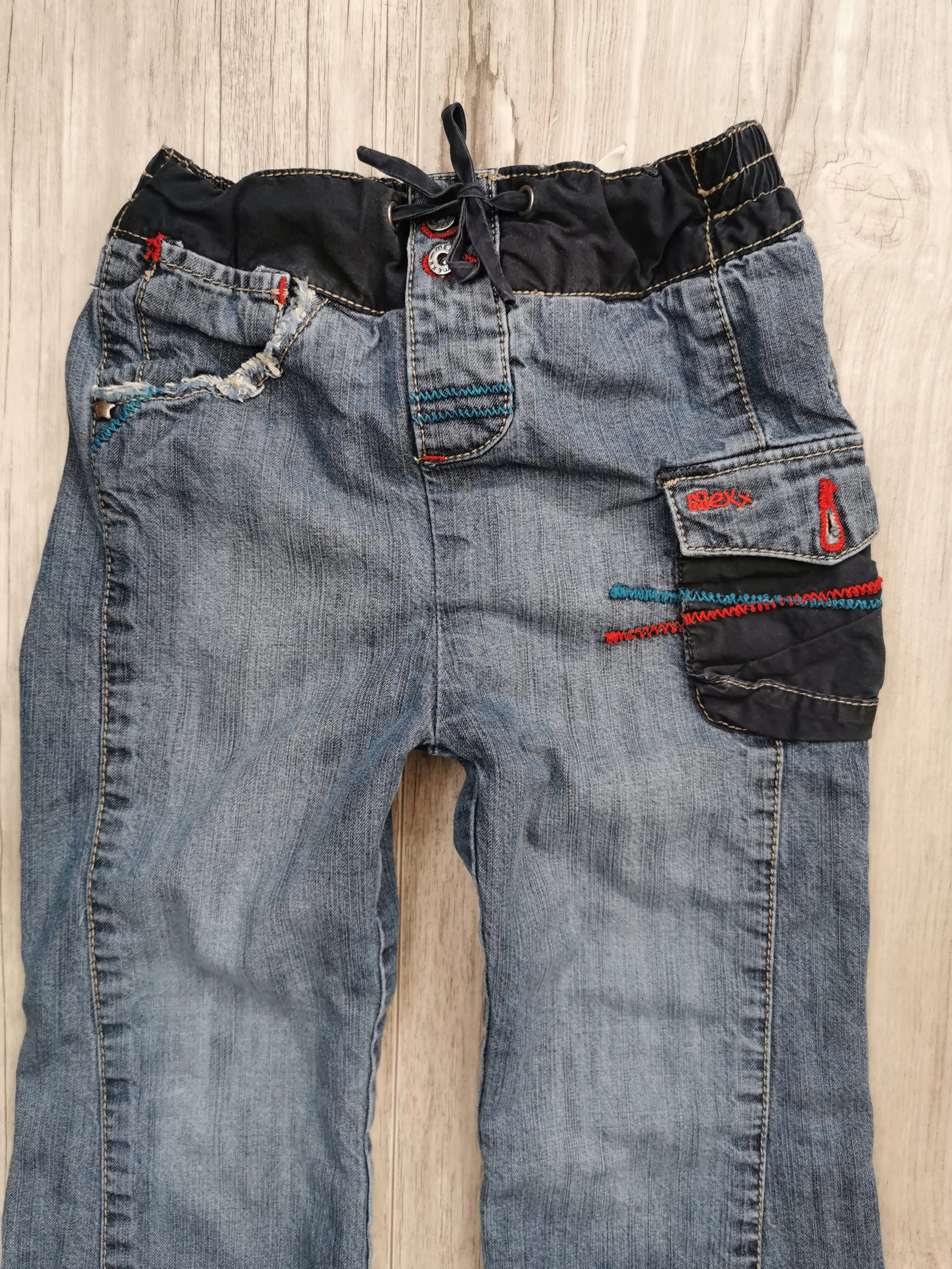 UNISEX SIZE 2 YEARS - MEXX, Soft Cotton Lined Fall / Winter Jeans VGUC B48