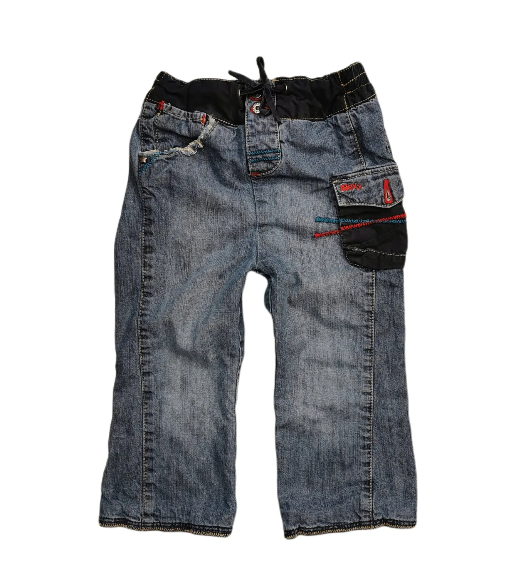UNISEX SIZE 2 YEARS - MEXX, Soft Cotton Lined Fall / Winter Jeans VGUC B48