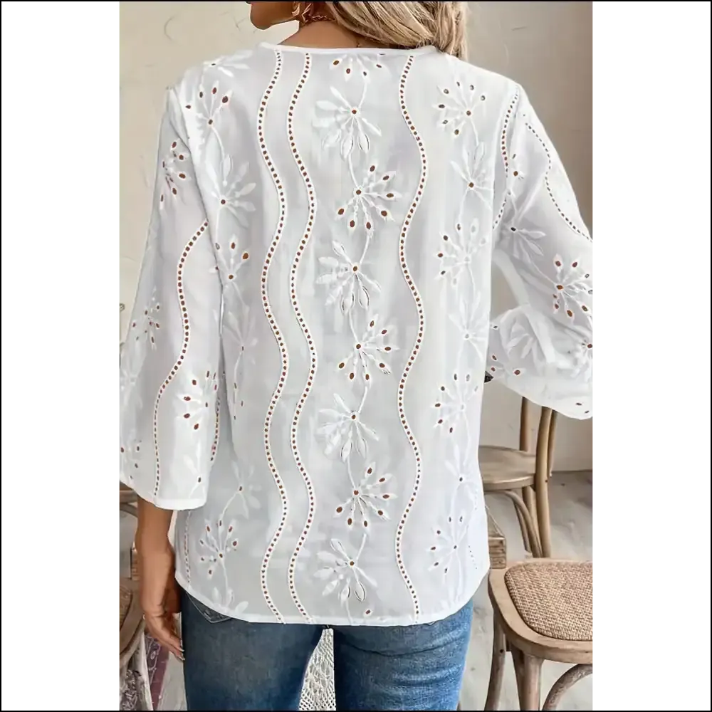 V-neck Embroidered Lace: Finally, a Shirt that Gets  Compliments 💀 Needful Things