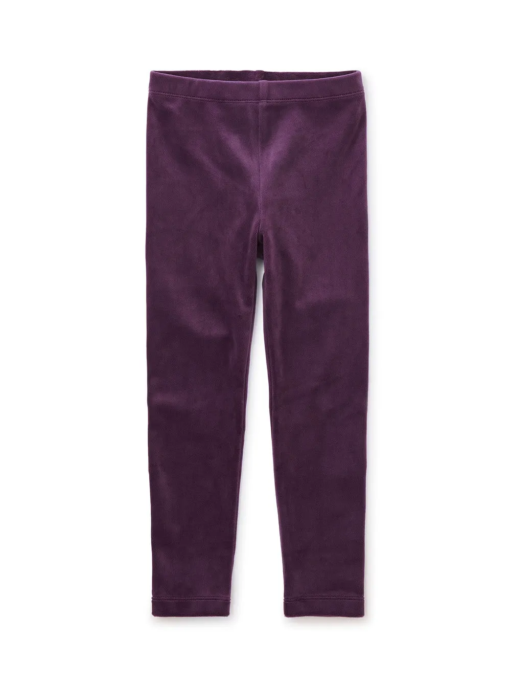 Velour Baby Leggings in Cosmic Berry