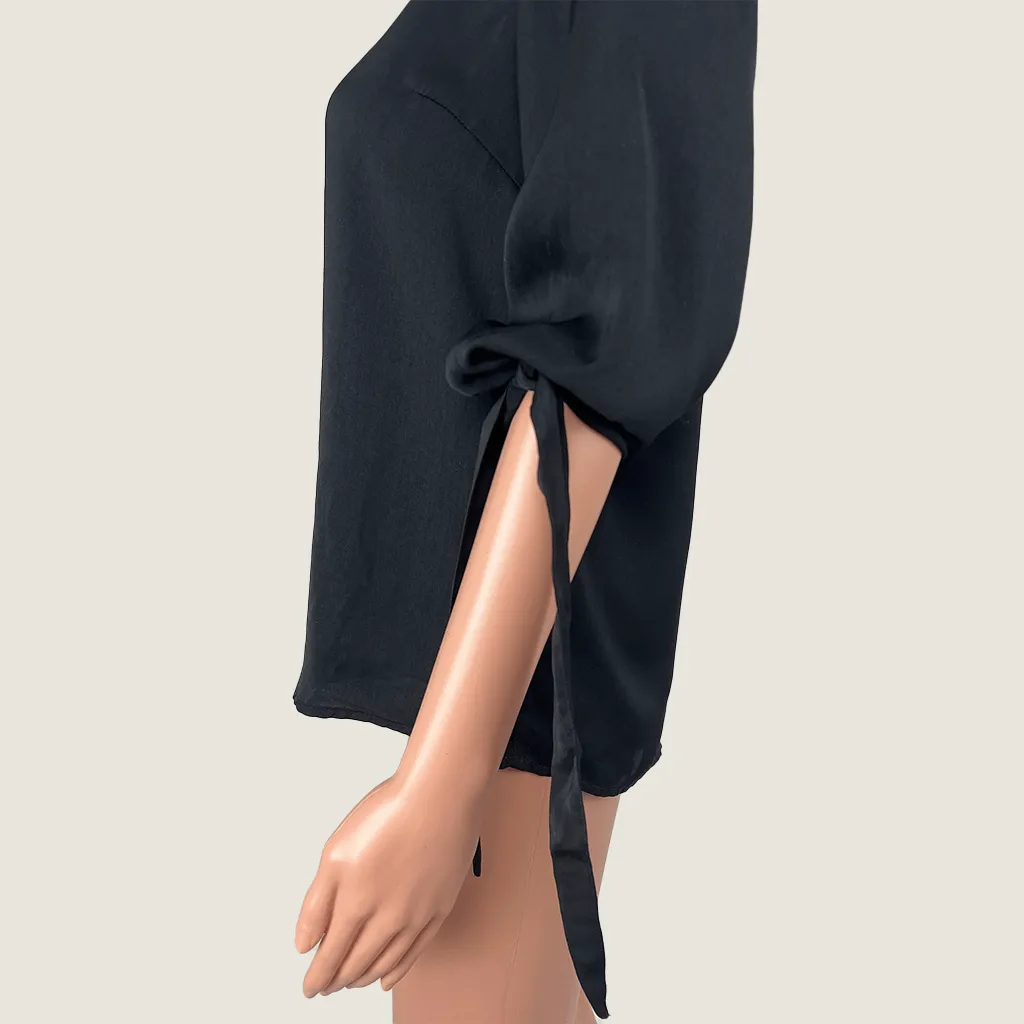 Vero Moda Black Short Sleeve Shirt Medium