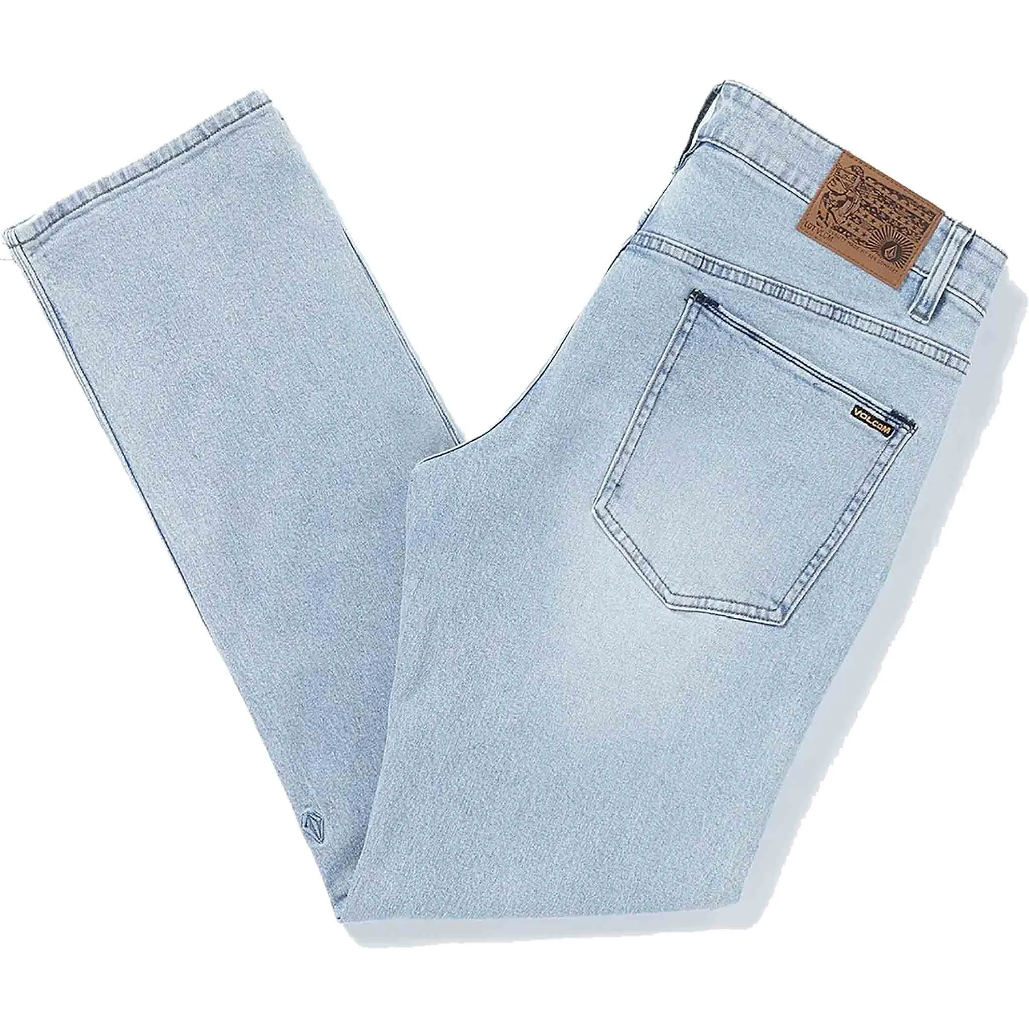 Volcom Solver Modern Fit Denim Desert Dirt Indigo