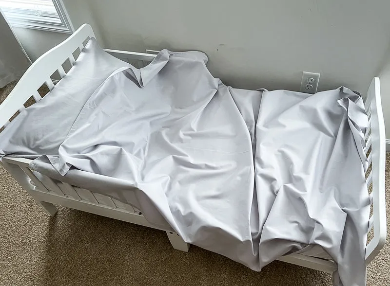 White Crib Fitted Sheet
